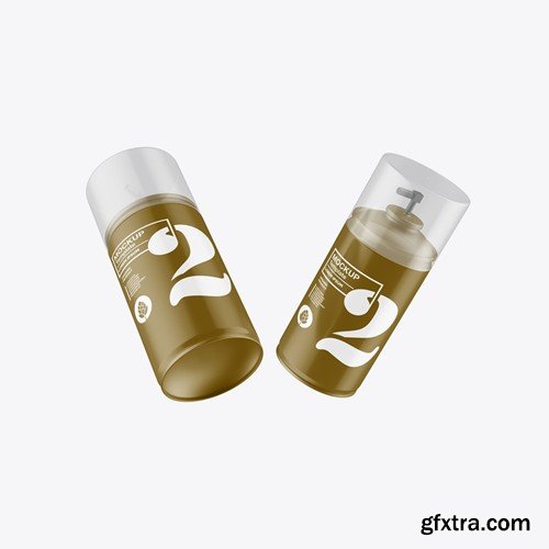 Metallic Spray Bottle Mockup 4NYVBQ7