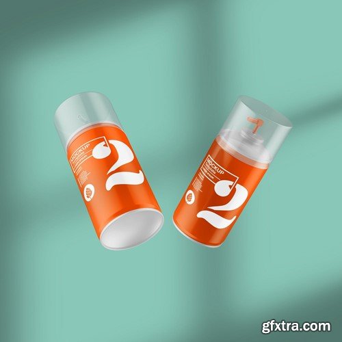 Metallic Spray Bottle Mockup 4NYVBQ7