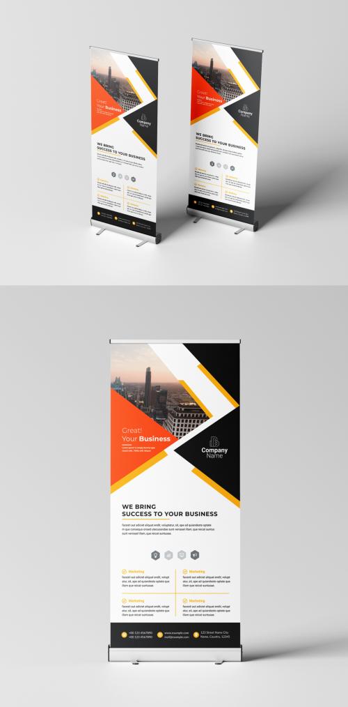 Business Rollup Banner Design Layout 576287508