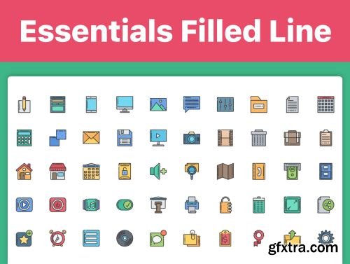 250 Essentials Icons! Ui8.net