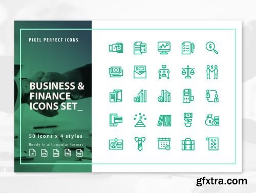 300 Business & Finance Icons Ui8.net