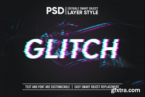 Glitch Text Effect N3B3BZW