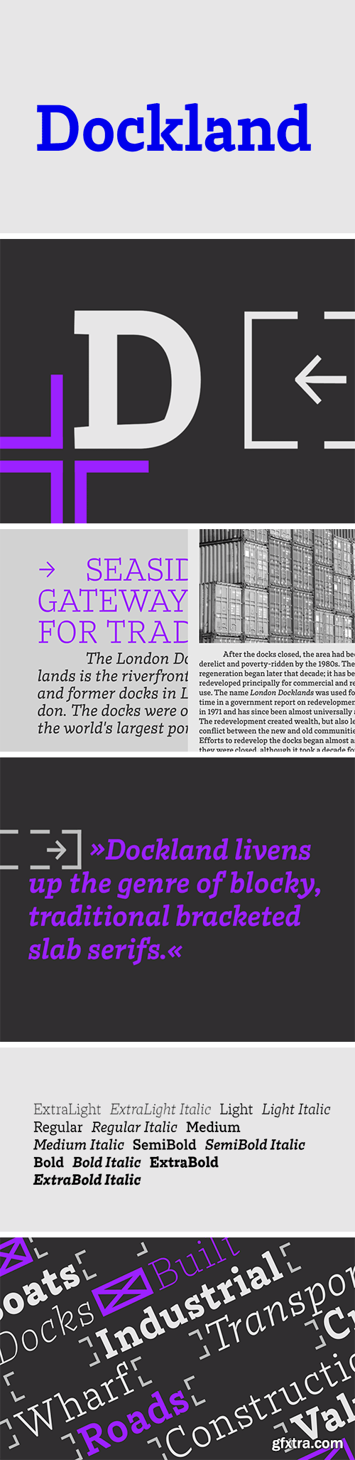 Dockland Font Family