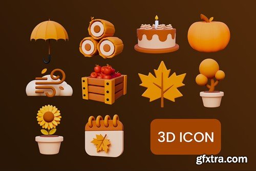 Autumn 3D Icon HFN6S7F