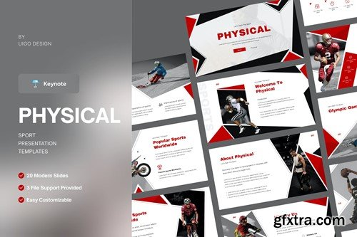 Physical - Sport Presentation Template Keynote PLRR4QK