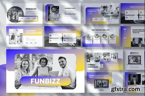 Funbizz - Business Presentation Keynote Template YNH44JL