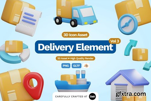 3D Delivery Element Vol 3 59MP6NW