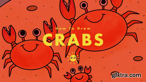 Learn to Draw Sea Animals on Procreate: How to Draw Crabs