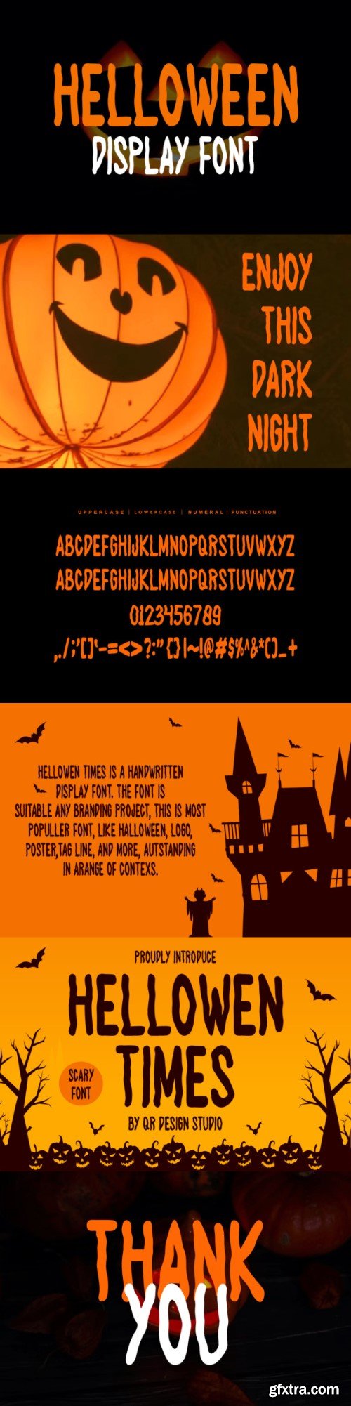 Hellowen Times Font