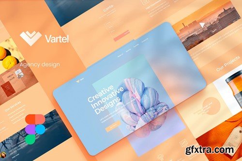 Vartel - Agency Figma Template ZUT5MKY