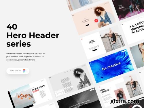 40 Hero Headers for your website Ui8.net