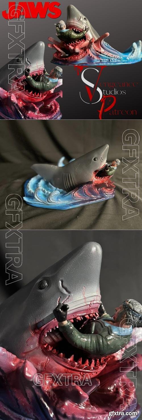 Jaws - Quints last stand &ndash; 3D Print Model