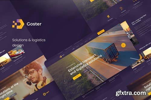 Goster - Solutions PSD Template EJVN2WZ