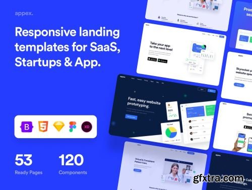 Appex - Bootstrap 5 Landing Templates Ui8.net