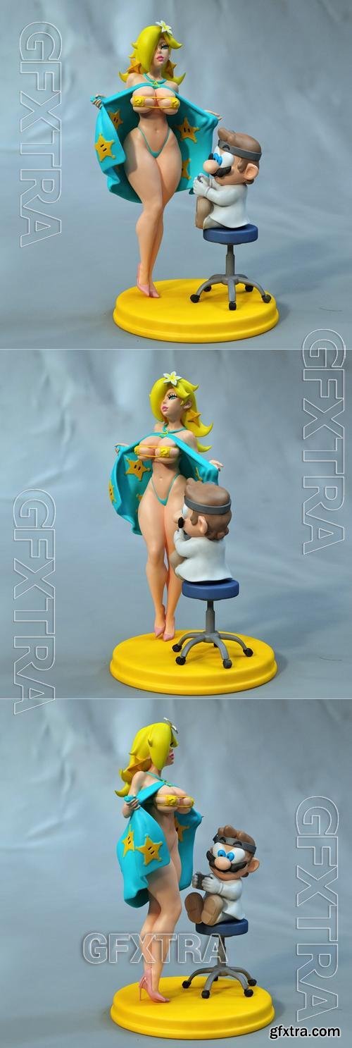 Exclusive - Rosaline and Doctor &ndash; 3D Print Model