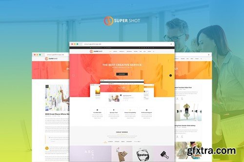 SuperShot | Creative PSD Template GKNVHF