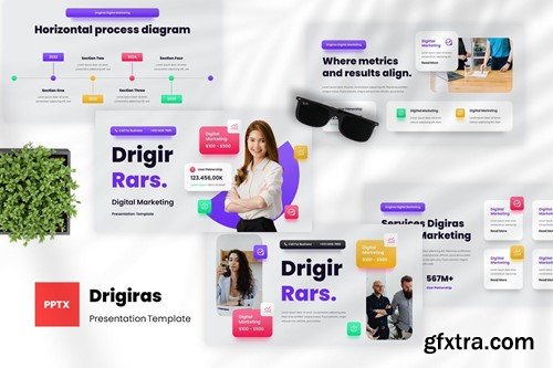 Drigiras - Digital Marketing Powerpoint Template APHCSCA