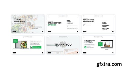 EATHERS - Restaurant Food PowerPoint Template DEA9GD4