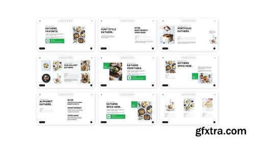 EATHERS - Restaurant Food PowerPoint Template DEA9GD4