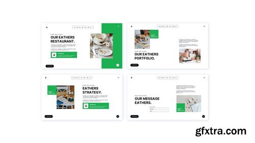 EATHERS - Restaurant Food PowerPoint Template DEA9GD4