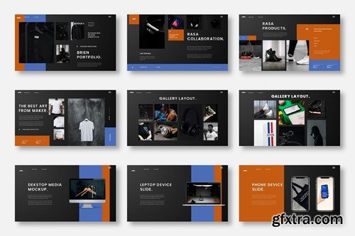 Rasa – Business PowerPoint Template TUCV46V