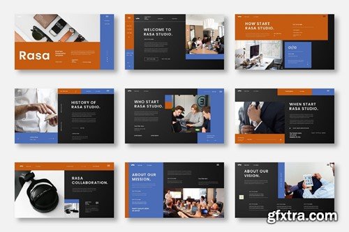 Rasa – Business PowerPoint Template TUCV46V