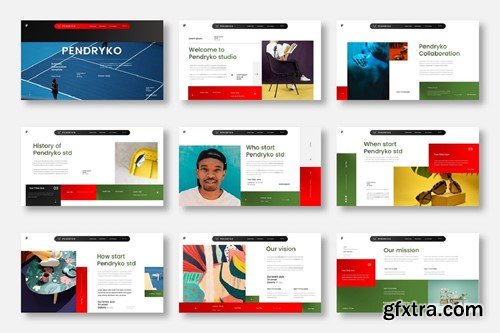 Pendryko – Business PowerPoint Template HYYWU6V