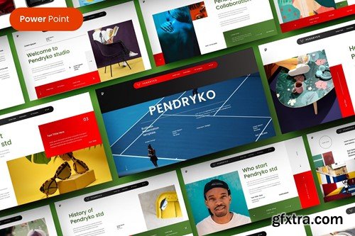 Pendryko – Business PowerPoint Template HYYWU6V