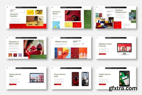 Pendryko – Business PowerPoint Template HYYWU6V