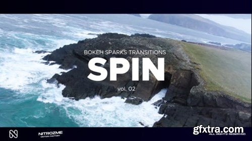 Videohive Bokeh Spin Transitions Vol. 02 47453104