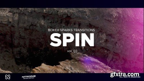 Videohive Bokeh Spin Transitions Vol. 03 47453115