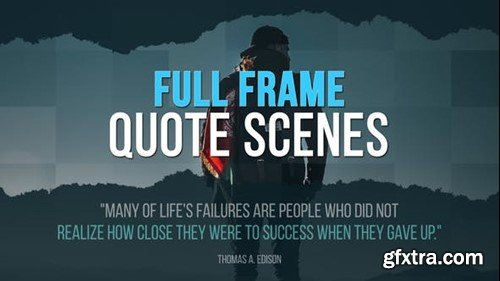 Videohive Full Frame Quote Scenes 47408788