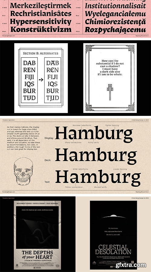 Thanatos Font Family