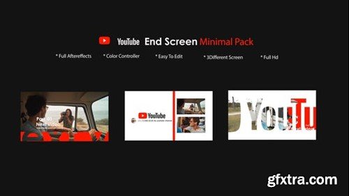 Videohive Youtube End Screen Pack 3 47444367