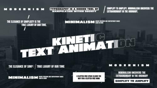 Videohive - Kinetic Text Animation for Premiere Pro - 47439277 - 47439277