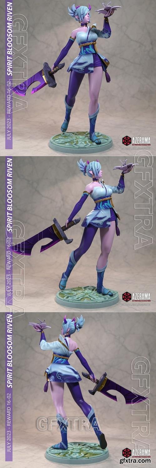 Azerama - Spirit Blossom Riven &ndash; 3D Print Model