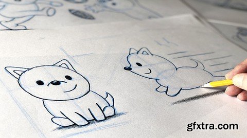 Easy Drawing: Cute Animals In Motion