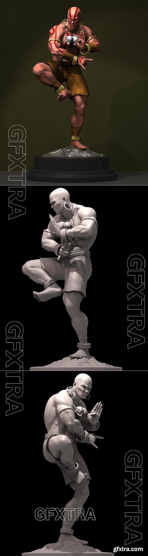 Dhalsim &ndash; 3D Print Model