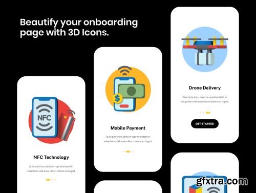 3D Icons - Smart Technology Ui8.net