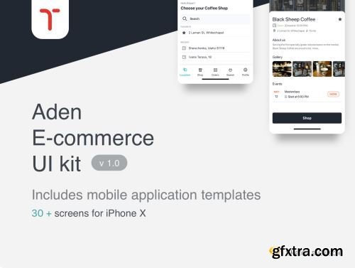 Aden E-commerce UI Kit Ui8.net