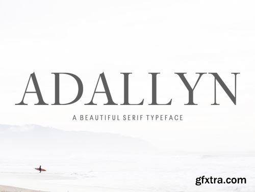 Adallyn Serif Font Family Ui8.net