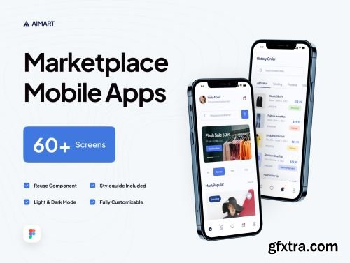 Aimart - Marketplace Mobile Apps Ui8.net