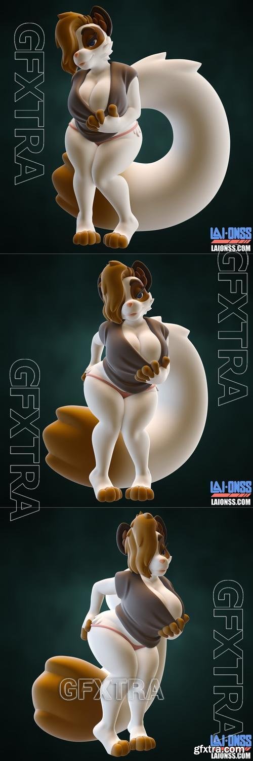 Feline Fine &ndash; 3D Print Model