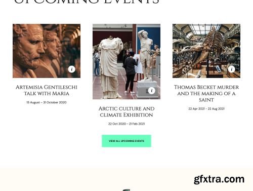 Wandau | Art & History Museum HTML Template Ui8.net