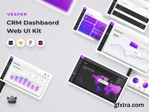 Vesper - Dashboard Web UI Kit Ui8.net