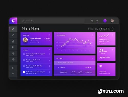 Vesper - Dashboard Web UI Kit Ui8.net