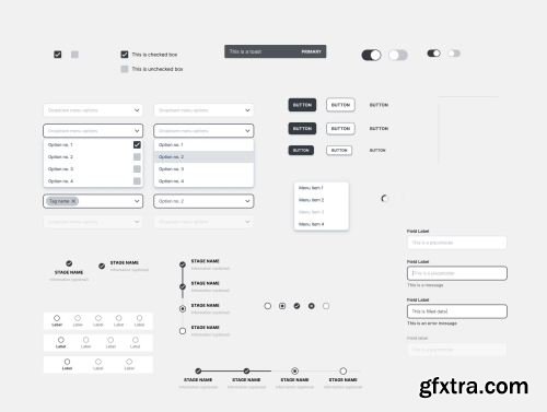 Vapor - Wireframing Library Ui8.net