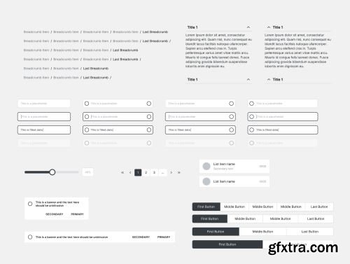 Vapor - Wireframing Library Ui8.net