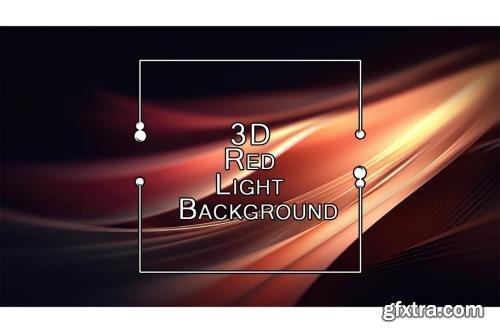 3D Red Light Background