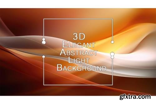 3D Elegant Abstract Light Background